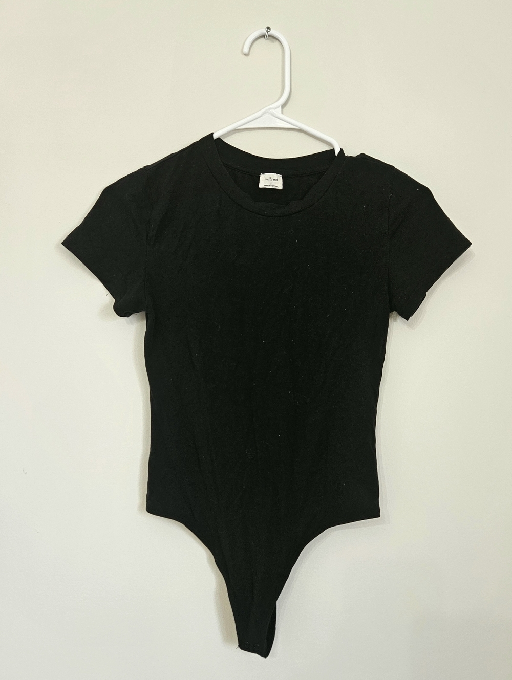 Wilfred (Aritzia) Short-sleeved Crew-neck Bodysuit | Size S